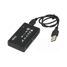 Usb Çoklu Hub Kart Okuyucu 4296A Micro Sd Ms Cf Tf Mini M2 Combo