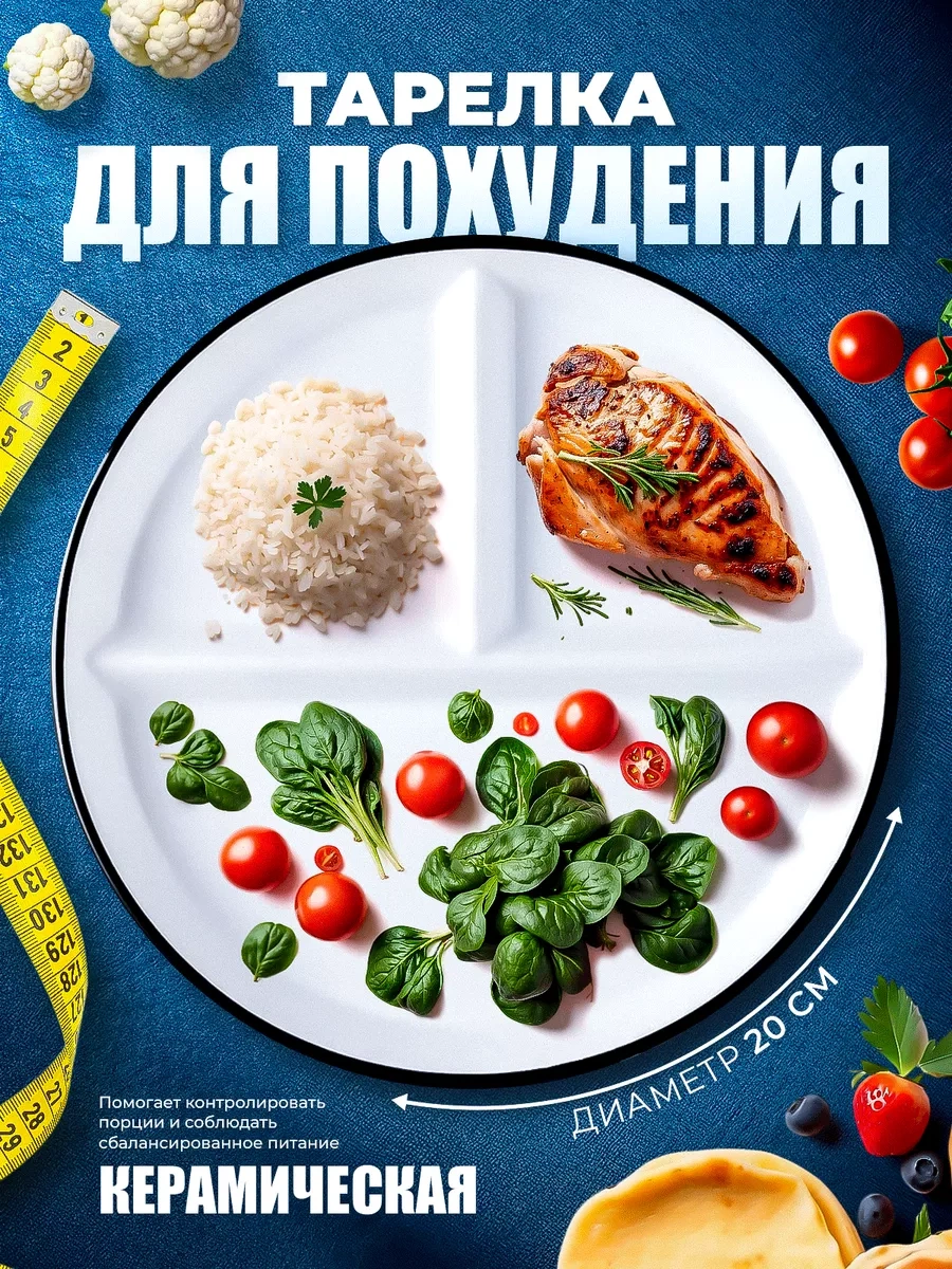 R&s Zayıflama Porsiyonluk Seramik Tabak Menaj 253765189 Beyaz