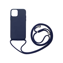 KhayraiPhone 12 Uyumlu Ropi Kılıf-lacivert Lacivert