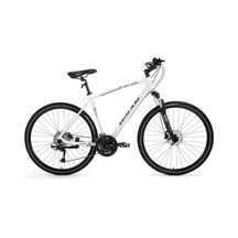 Bisan Trx 8500 700c 50cm Şehir Bisikleti Mat Beyaz Lacivert Beyaz