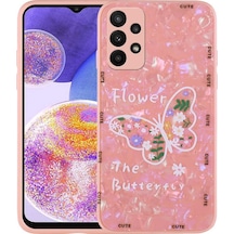 Samsung Uyumlu Galaxy A23 Kılıf Mumila Desenli Silikon Kapak