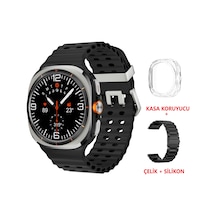 Kalobee SK 7 Ultra Amoled 47 MM 2 Kordonlu Akıllı Saat (İthalatçı Garantili)