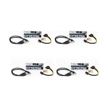 Unichrome Riser V010-X 8 Kapasitörlü Yükseltici PCI-E X1 to X16 Mining 4 Adet
