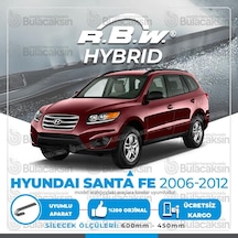 Rbw Hybrid Hyundai Santa Fe 2006-2012 Ön Silecek Takımı - Hibrit