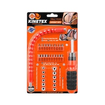 Ers 43pcs Silikon Sap Akrobat Uzatmalı Tornavida Bits Seti Manyetik Uç Tutucu Ktx-3451