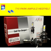 H10 Led Xenon Far Aydınlatma Seti Şimşek Etkili Asm 8000Lm
