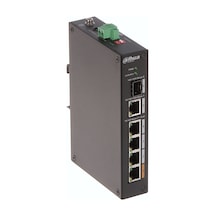 Dahua Pfs3106-4et-60-v2, 4 Port, Megabit, Poe 60w, 1 Port Gigabit Uplink, 1 Port Gigabit Sfp, Yönetilemez, Masaüstü Switch