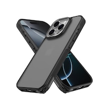 Apple iPhone Uyumlu 16 Pro Max Kılıf Elegant Kapak - Siyah Bzsxx00 1
