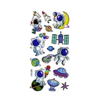 Sticker Kabartmalı Defter Planlayıcı Etiket Lrh005 -17x9 Cm- Astranot Komik