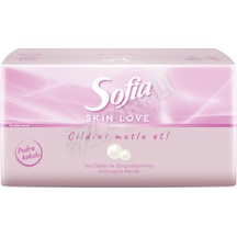4 Adet Sofia Skin Love Pudra Mendil 100 Lü