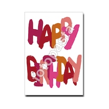 Yenilebilir Resim Baskısı Happy Birthday 01