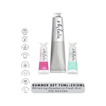 Ohlala Whitening 75 Ml + Fresh Mint 15 Ml + Raspberry Mint 15 Ml Summer Set Diş Macunu