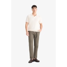 DeFacto Jogger Fermuarlı Paça Yazlık Kumaş Pantolon E4779AX25SMKH301