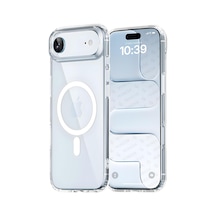 Tr İphone Air İçin Magsafe İle Uyumlu Şeffaf Kılıf Kristal Berraklığında Materyal Polikarbonat Arka Kısım Ve Si Diğer