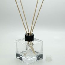 Boş Parfüm Şişesi 110 Ml 5 Adet Kare Bambu Boş Şişe