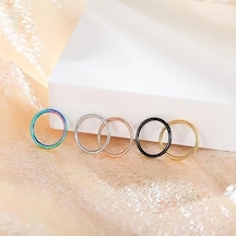 Willowhaven 5 Adet 316l Paslanmaz Çelik Burun Halkası Tragus Kıkırdak Helix Küpe Çok Renkli