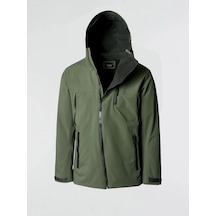 Isaora Asym Jacket Erkek Olıve Nıght Shell Jacket Isr7010-olv1 Haki