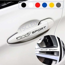 Fiat 500C Yapıştırma Kapı Kolu Ve Jant Stickerı