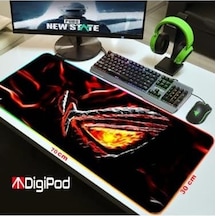 Rgb Oyuncu Mousepad Rgb Gaming Oyuncu Mouse Pad Kaymaz Taban 70 X 30 4mm