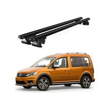 Volkswagen Caddy 2015 Ve Sonrası Uyumlu Siyah Ara Atkı Port Bagaj Tavan Barı