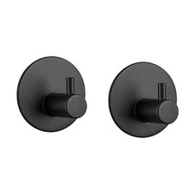 Kangvka Stainless Steel Suya Ve Yağa Dayanıklı Yapıştırıcı Kanca - Bez, Havlu, Banyo Ruhsati, Çanta Takibi İçin 2 Adet 8 Pound Yüke Kadar Diğer