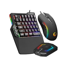 Rampage KM-R92 Cheat-X Kablolu Mini Klavye Mouse Oyuncu Seti