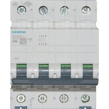 Siemens Otomatik Sigorta C50a - 6ka 70mm - 5sl6650-7 - 3f+n