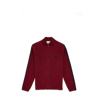 U.s. Polo Assn. Erkek Çocuk Bordo Hırka Triko 50317144-vr014 Bordo