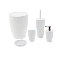 Pure 5'li Banyo Seti - Beyaz Çok renkli Pure 5'li Banyo Seti - Beyaz Çok renkli