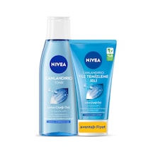 Nivea Essential Yüz Yıkama Jeli 150 Ml + Canlandırıcı Tonik 200 Ml 3 Adet