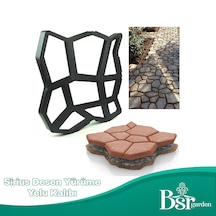 Bahçe Taş Kalıp Beton Kalıbı Zemin Kaplama Kalıbı 42x40 Cm Sirius Desen / 1 Adet / Bsr Garden