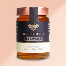 Organik Yüksek Yayla Süzme Çiçek Balı 450g 450 G