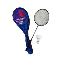 Badminton Raketi Çiftli , Bir Tane Badminton Topu Ve Badminton Çantası
