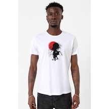 Violet Evergarden Anime Dark Poster Beyaz Erkek Bisikletyaka Tshirt Çok Renkli