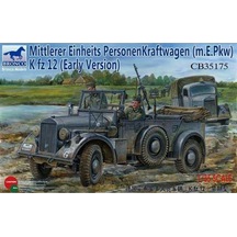 Bronco Cb35175 1/35 Ölçek, Mittlerer Einheits Personenkraftwagen, Plastik Model Kiti-50003