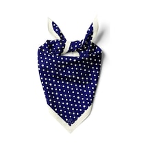 Perle Desen 70 70cm Bandana/fular Lacivert