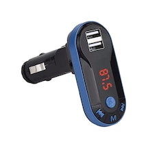 Hello Usb-sd-bluetooth-mp3 Destekli 12-24 Volt Ekranlı Hafızasız Fm Transmitter Hl-19682