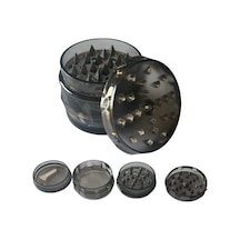 OP-02 Plastik Grinder 4 Kat Tutun - Baharat Öğütücü - Parçalayıcı - Mıknatıslı Gırgır