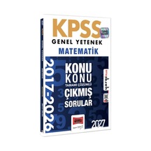 2027 Kpss Genel Yetenek Matematik Konu Konu Tamamı Çözümlü 10 Yıl Çıkmış Sorular Yargı Yayınları
