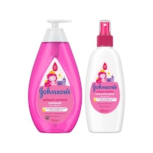Johnsons Baby Işıldayan Parlaklık Şampuan 750 Ml + Johnsons Işıldayan Parlaklık Kolay Tarama Spreyi 200 Ml
