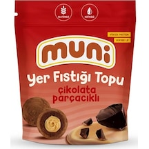 Muni Çikolata Parçacıklı Yer Fıstığı Topu 6 x 80 G