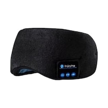 Arpag Import Bluetooth Kulaklıklı Uyku Bandı, Siyah, Yumuşak Polar Ve Spandex, Kablosuz Müzik Dinleme, Yoga Ve Seya Genel