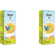 Orzax Vm Vitamin Mineral 150Ml Portakallı Şurup 2'Li Paket