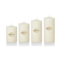 4 Lü Set Mum Krem Çap :5 cm