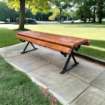 Motifli Arkalıksız Oturma Bankı 145 Cm-231