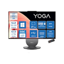 Lenovo Yoga Aıo 27IPH11 27IPH11U7P04 Ultra 7 356H 32 GB 2 TB SSD 27" W11P AIO Masaüstü Bilgisayar