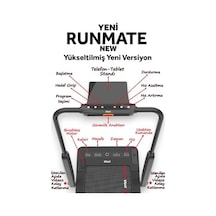 Gelişmiş Koşu Bandı - Bluetooth Ve Uzaktan Kumanda İle 12 Km Hız