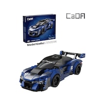 Cada Çek Bırak Night Flash Araba 162 Parça Araba Yapım Seti Blok Araba -ffc55051w-162p