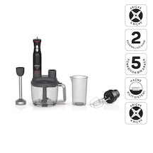 Arzum AR1204 Starchef Pro 1800 W 4 Bıçaklı 1.5 L Hazneli 2 Kademeli Multi Blender Seti