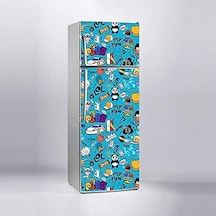 Buzdolabı Sticker Kaplama Dolap Kaplama Etiketi Lol Play Diğer